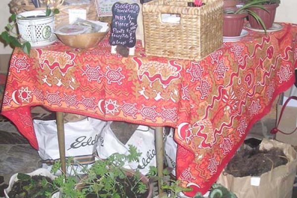 Arjuna's table at the bizarre bazaar