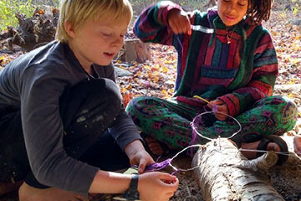 children-fruit-ecovillage