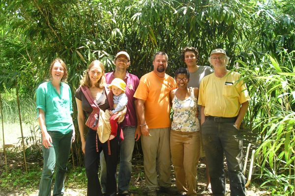 Natural Building School Interns and Friends