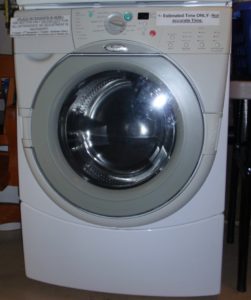 Then you start the washer
