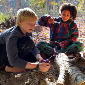 children-fruit-ecovillage